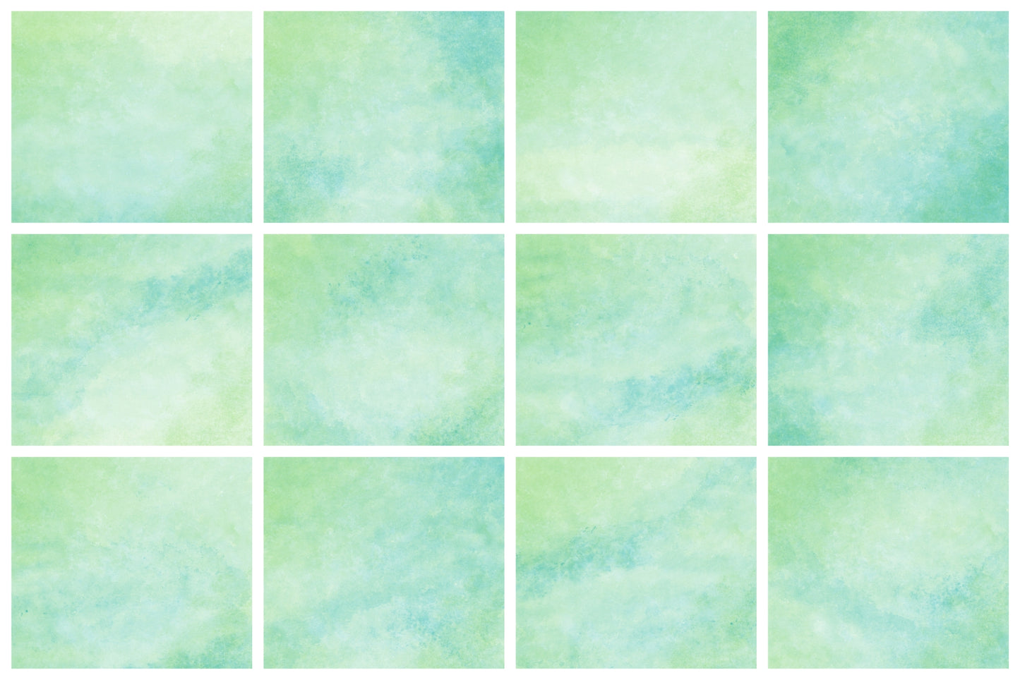 Watercolor Texture Backgrounds 01 Green and Blue Watercolor Textures