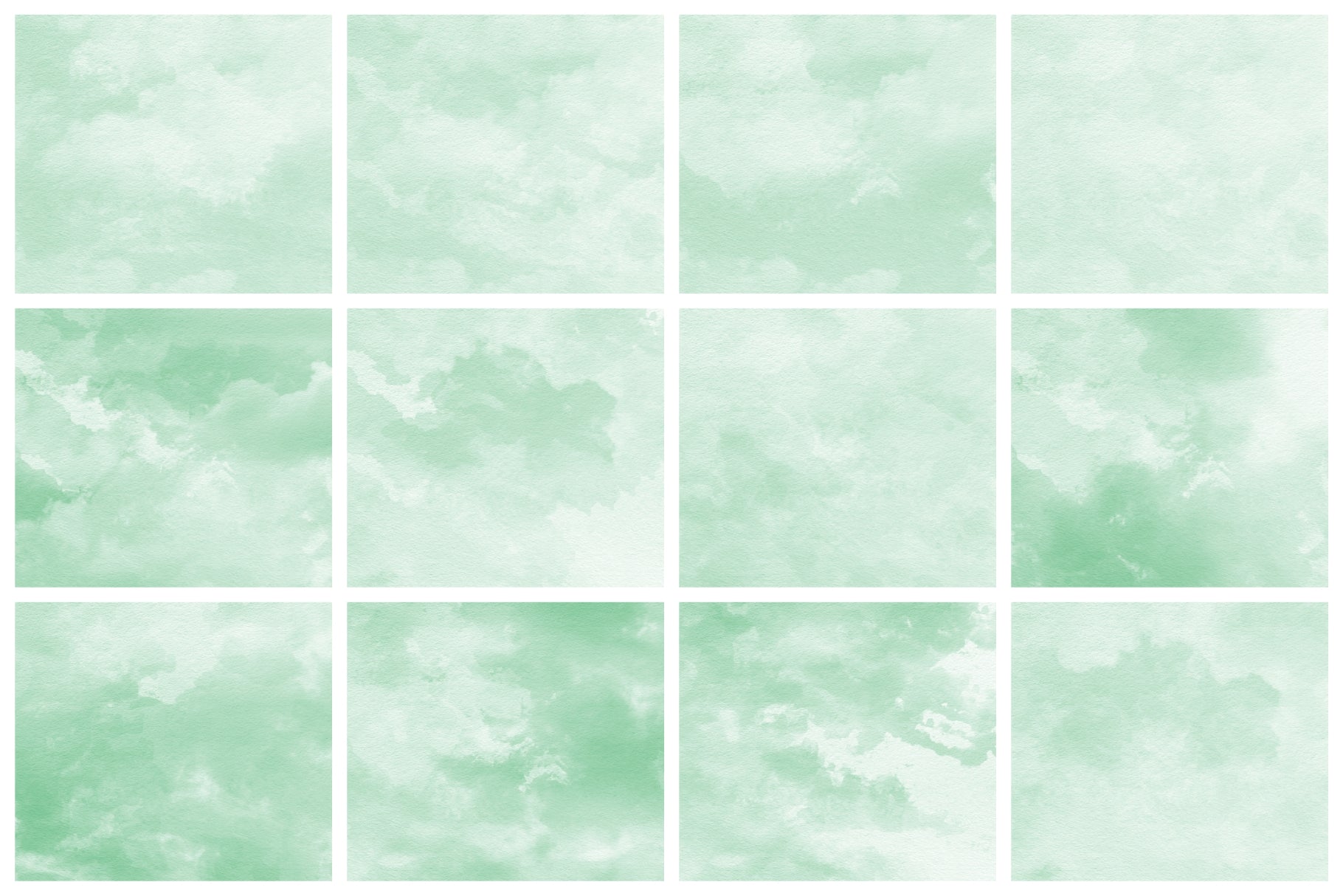 Watercolor Texture Backgrounds 02 Mint Green Watercolor Textures