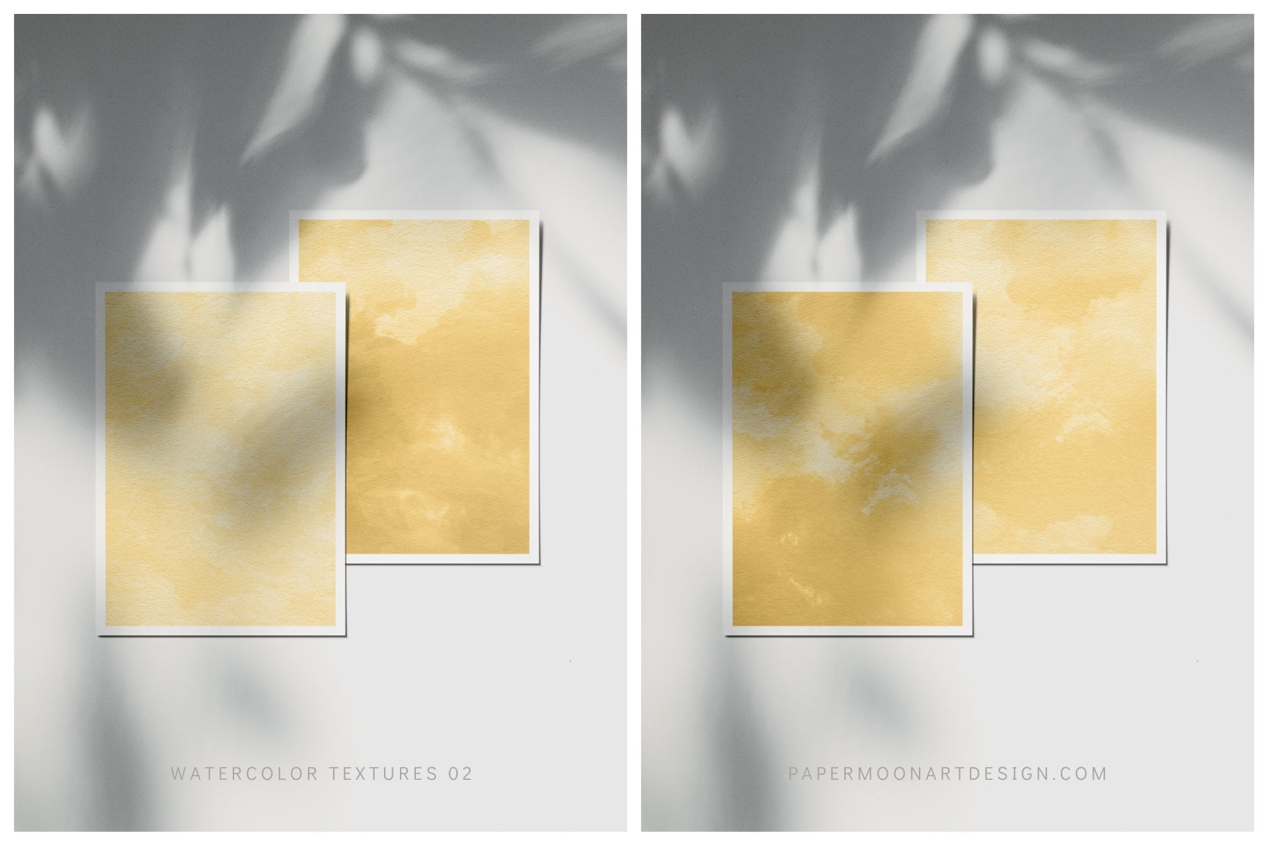 Watercolor Texture Backgrounds 02 Yellow Gold Watercolor Textures