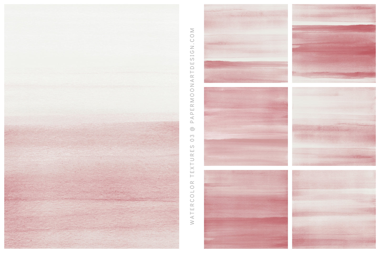 Watercolor Texture Backgrounds 03 Red Blush Watercolor Textures