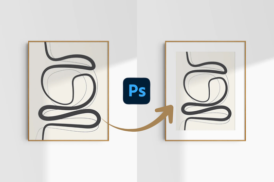 How to Create a Frame Mat (Passepartout) in Photoshop | Step-by-Step Tutorial