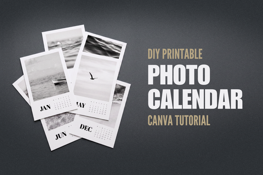 How to Create a Printable Photo Calendar in Canva | Step-by-Step Tutorial