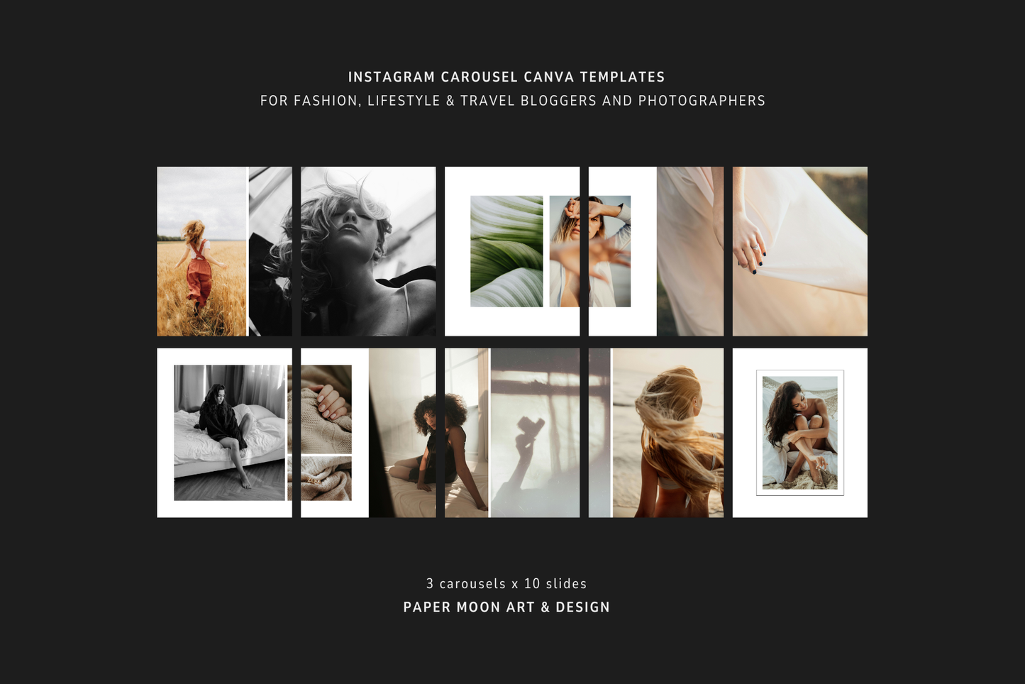 Engaging Instagram carousel templates for stylish visual storytelling