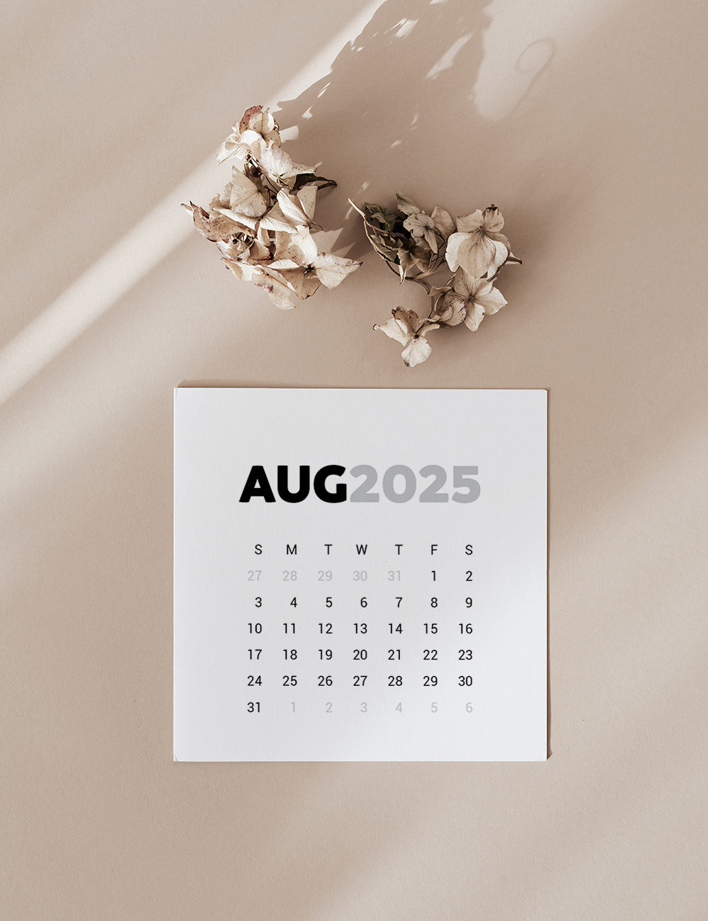 2025 Calendar | 4x4 | 3x3 | 2x2 | Printable Journaling & Planner Cards | PDF + JPEG | 05