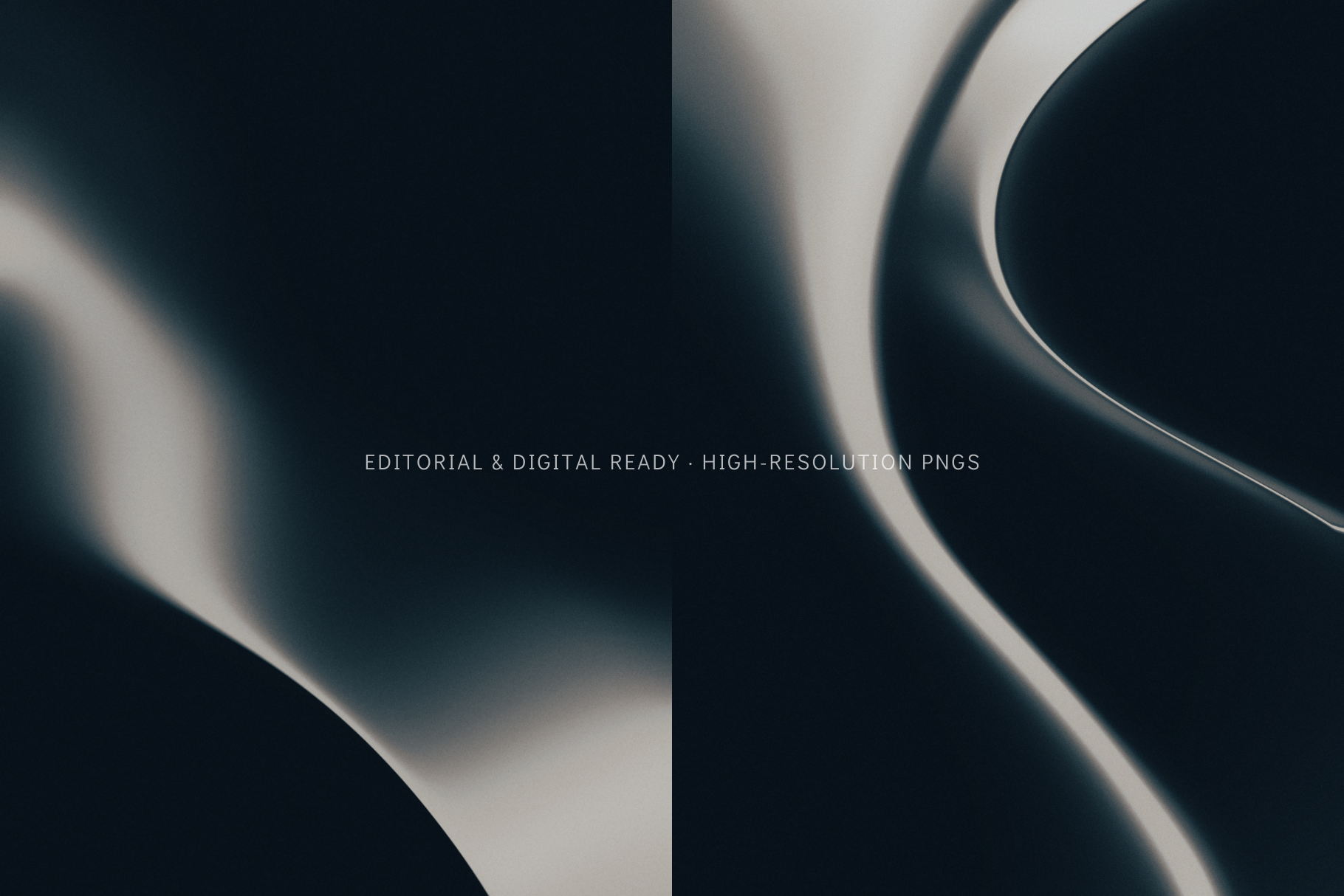 30 cool metallic gradient blur backgrounds with flowing, wavy designs.