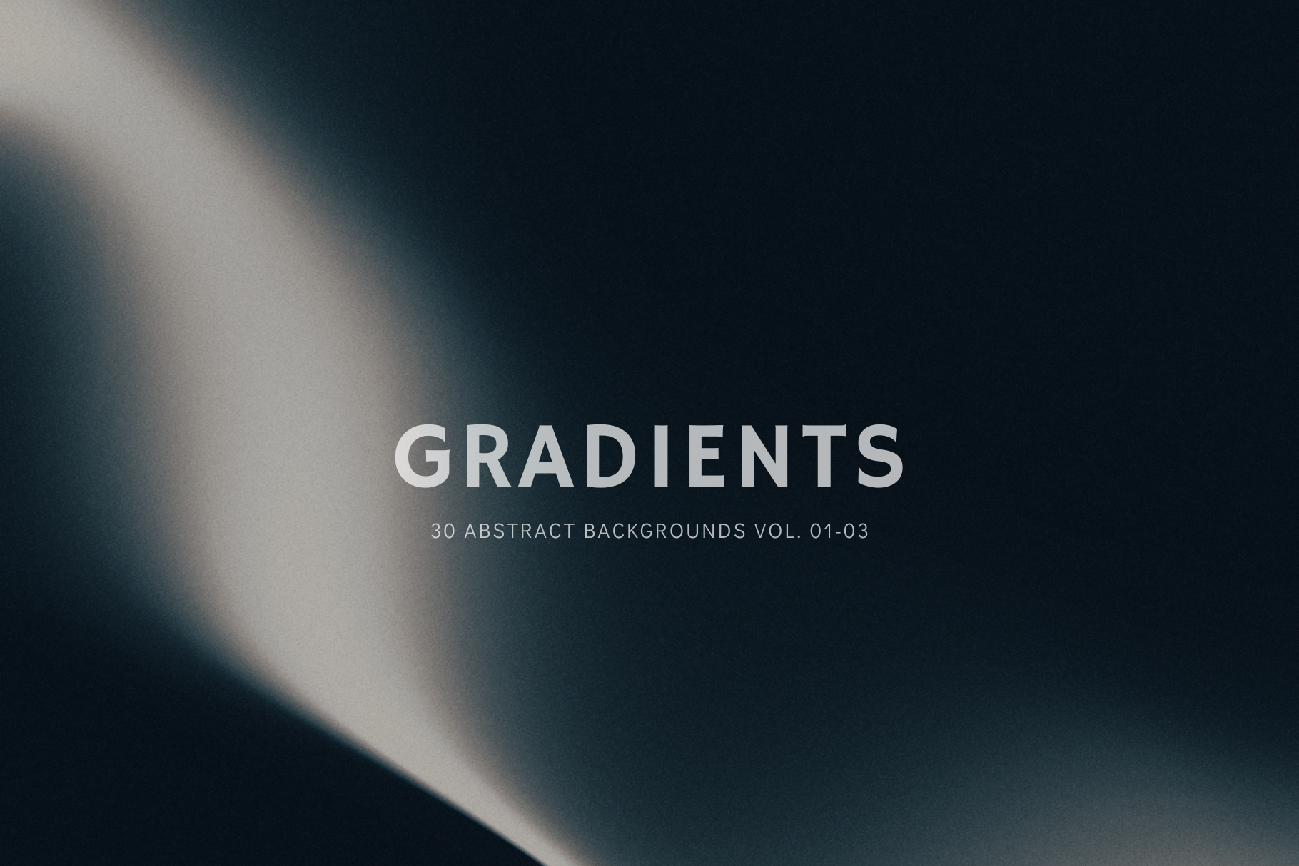 30 cool metallic gradient blur backgrounds with flowing, wavy designs.