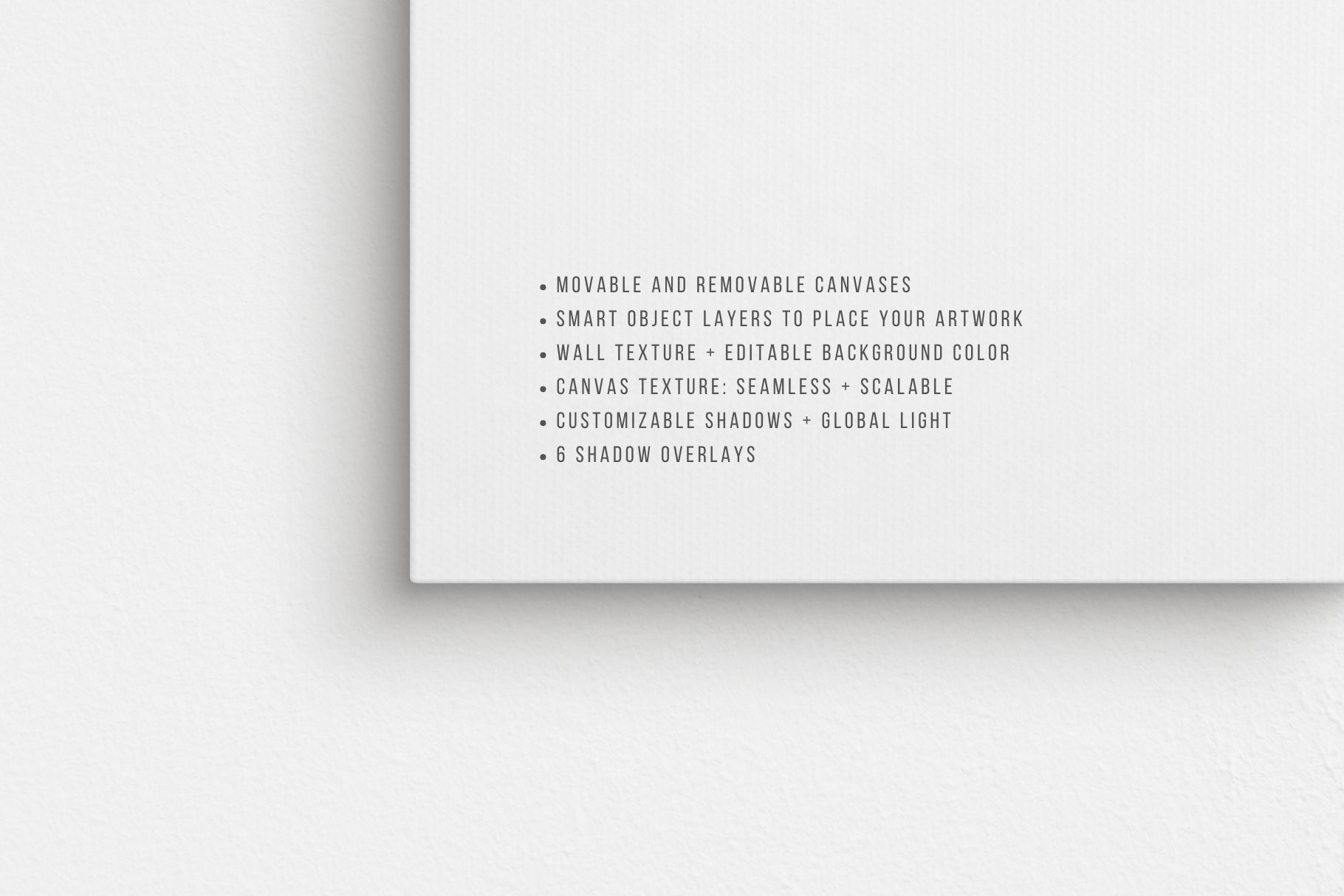 Canvas Mockup 3:4 Portrait Set of 2 Canvases | Unframed Art Canvas Mockup | Vertical Canvas Mockup Template PSD | Front View