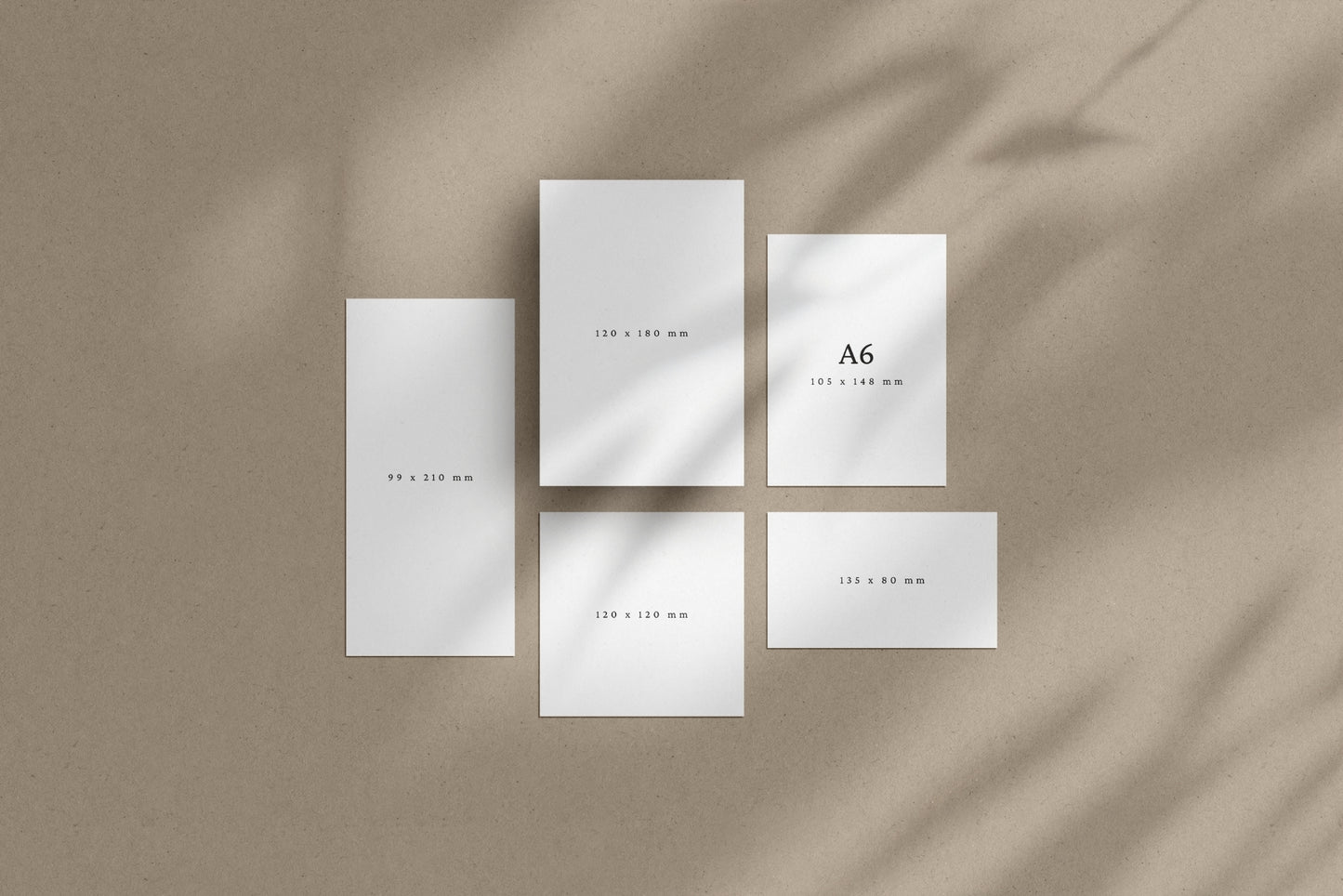 Elegant Wedding Card Mockup | Paper Mockup Set | PSD