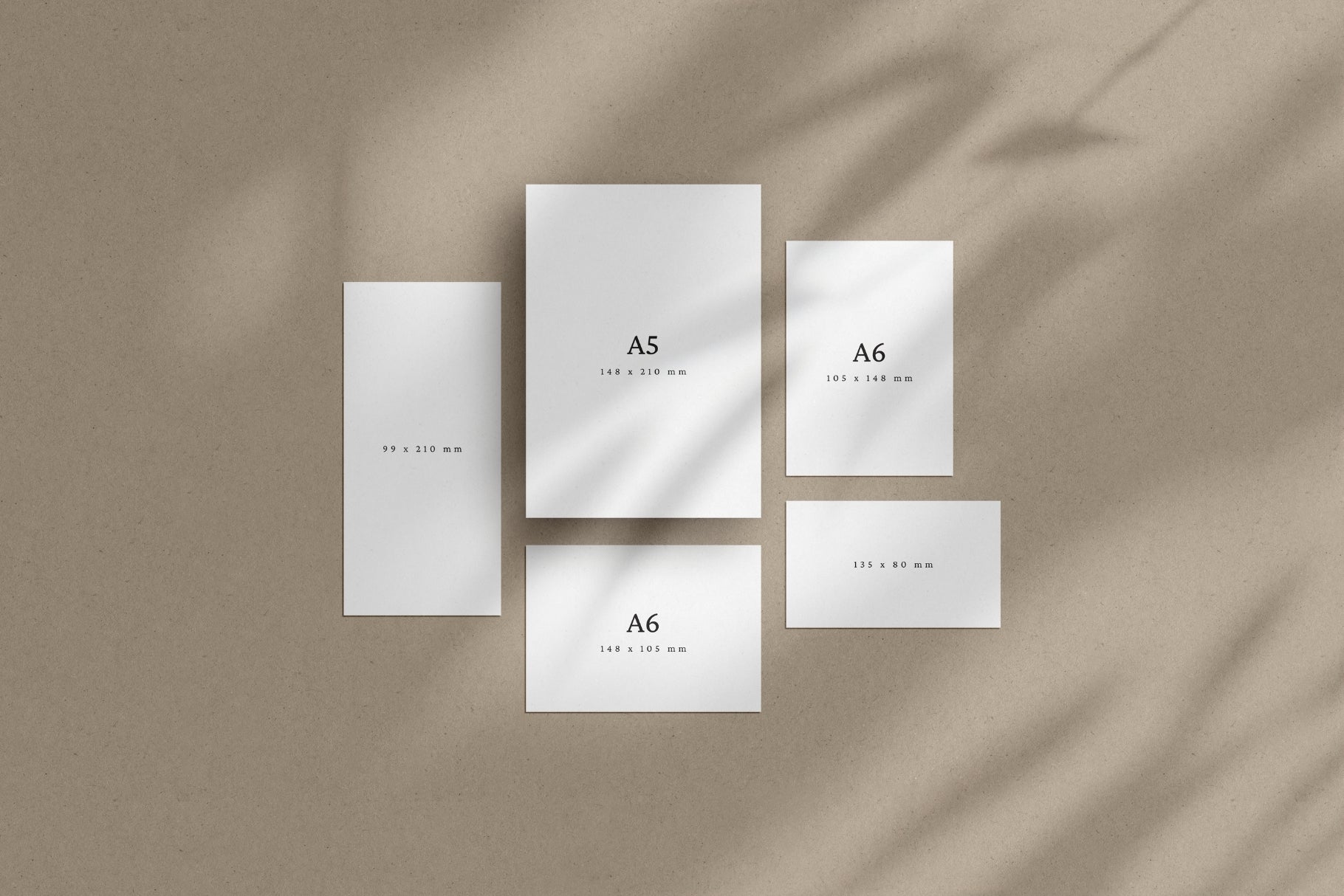 Elegant Wedding Card Mockup | Paper Mockup Set | PSD