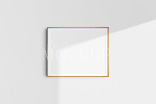 Frame Mockup 5:4 4:5 Landscape Horizontal Wooden Frame Mockup Kit PSD