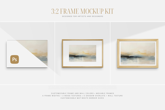 Frame Mockup 2:3 Landscape
