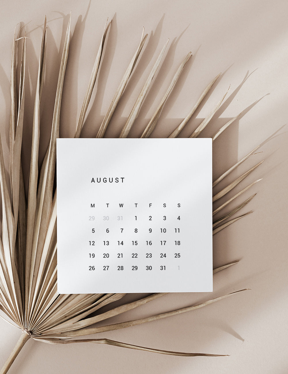 2024 Calendar | 3x3 | 2x2 | Printable Journaling & Planner Cards | Printable Mini Calendar 2024 | Bujo Calendar 2024 | Minimal Aesthetic | Clean Design | Monday Start + Sunday Start | PDF + JPEG | 03