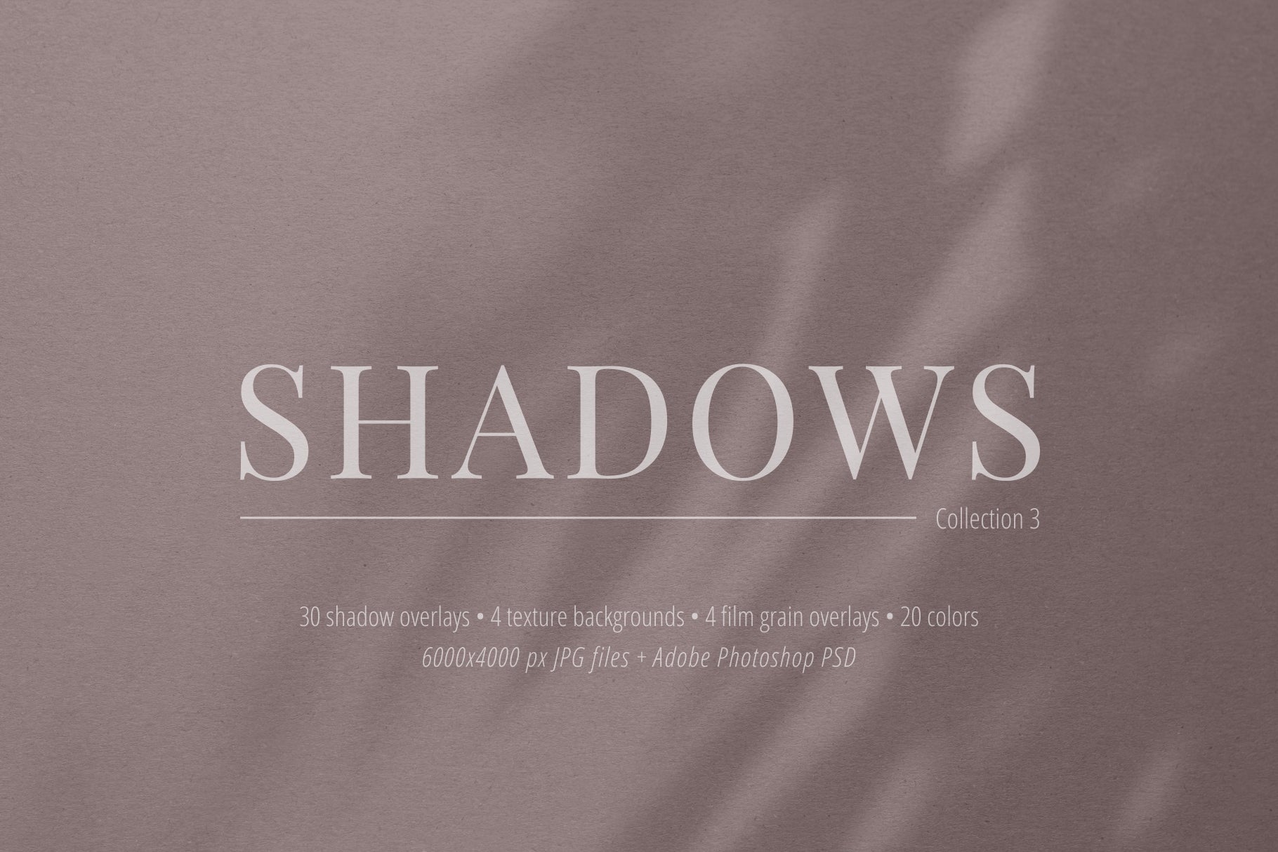 30 Shadow Overlays 03 Botanical Shadows Plants Branches Leaves – PAPER ...