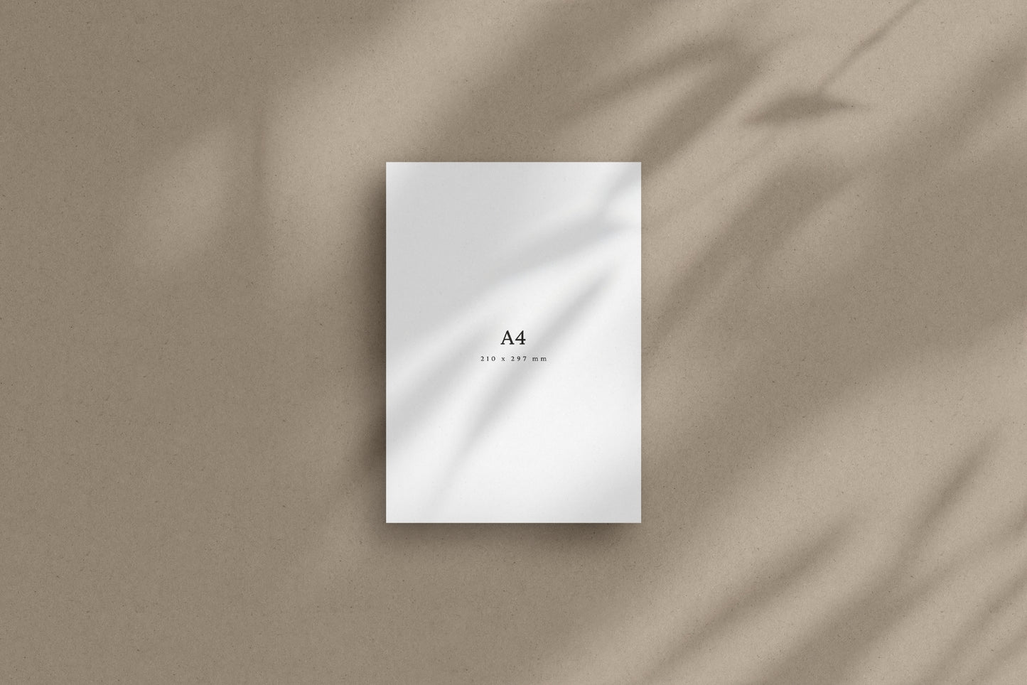 Vertical A4 Flyer Mockup | A4 Portrait | A4 Paper Mockup Set | PSD