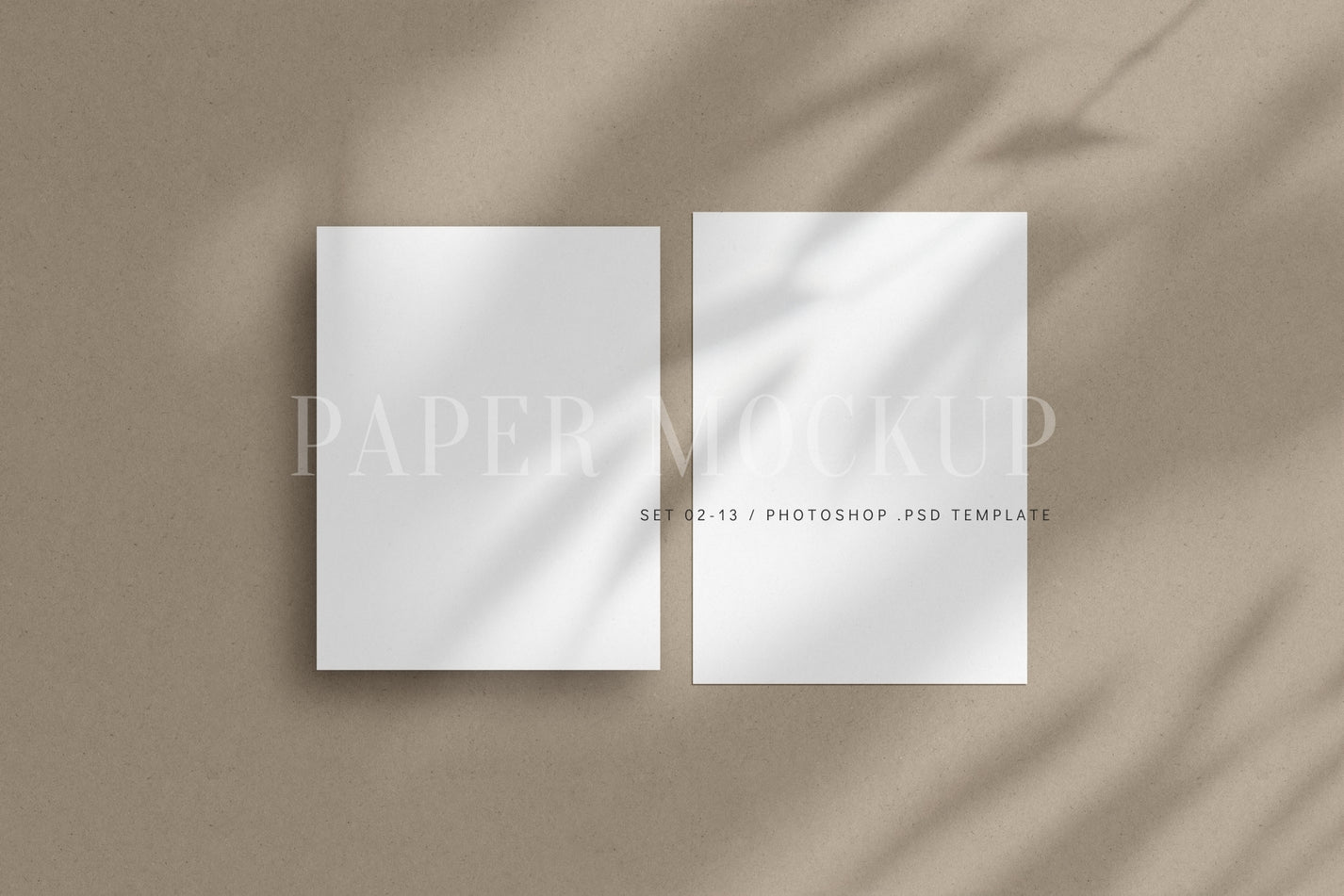 Vertical US Letter and A4 Flyer Mockup | US Letter, A4 Portrait | Paper ...