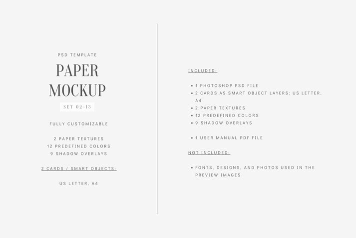 Vertical US Letter and A4 Flyer Mockup | US Letter, A4 Portrait | Paper ...