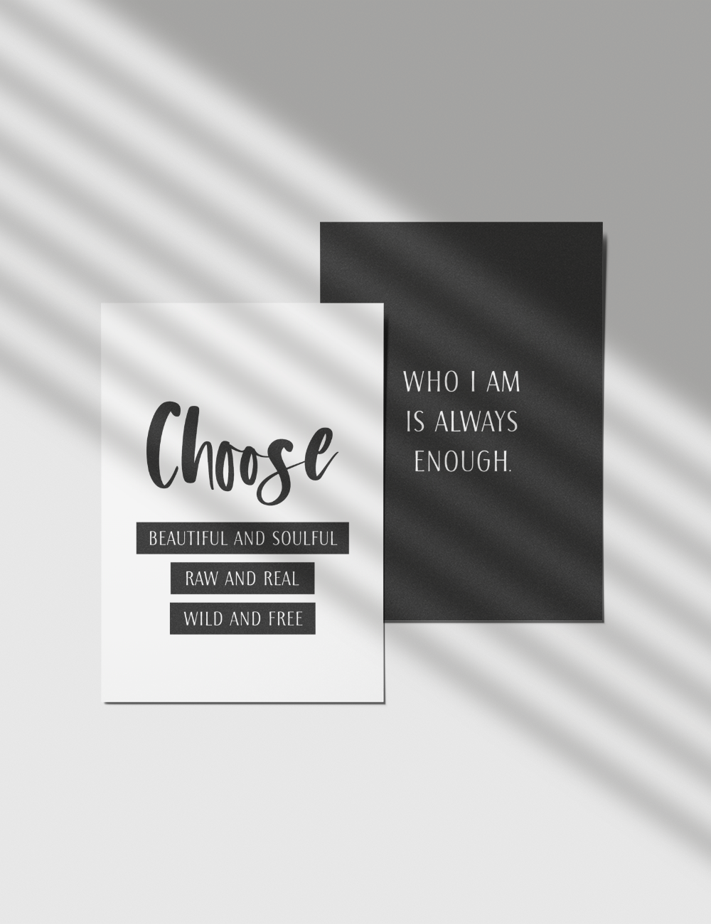 Vision Board Printables | Printable Vision Board Kit | Printable Affirmation Cards | Inspirational & Motivational Quotes | Printable Quotes | Printable Journal & Planner Cards | 3.5x5 | 3x4 | 2x3 | PDF + JPEG | Black and White | Clean Design | Minimal Aesthetic