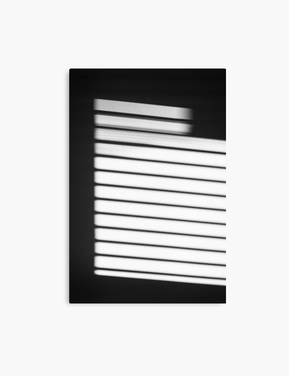 LIGHT AND SHADOW. Black and white photography. Abstract, minimalist printable wall art. LIGHT AND SHADOW canvas print. - PAPER MOON Art & Design