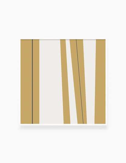 ABSTRACT MINIMAL LINES AND STRIPES. Printable Wall Art Illustration. Stripes and lines in dull orange, beige, and dark grey. Abstract art. Minimal design. Geometric print. Minimalist, abstract illustration art. Printable poster. | PAPER MOON Art & Design