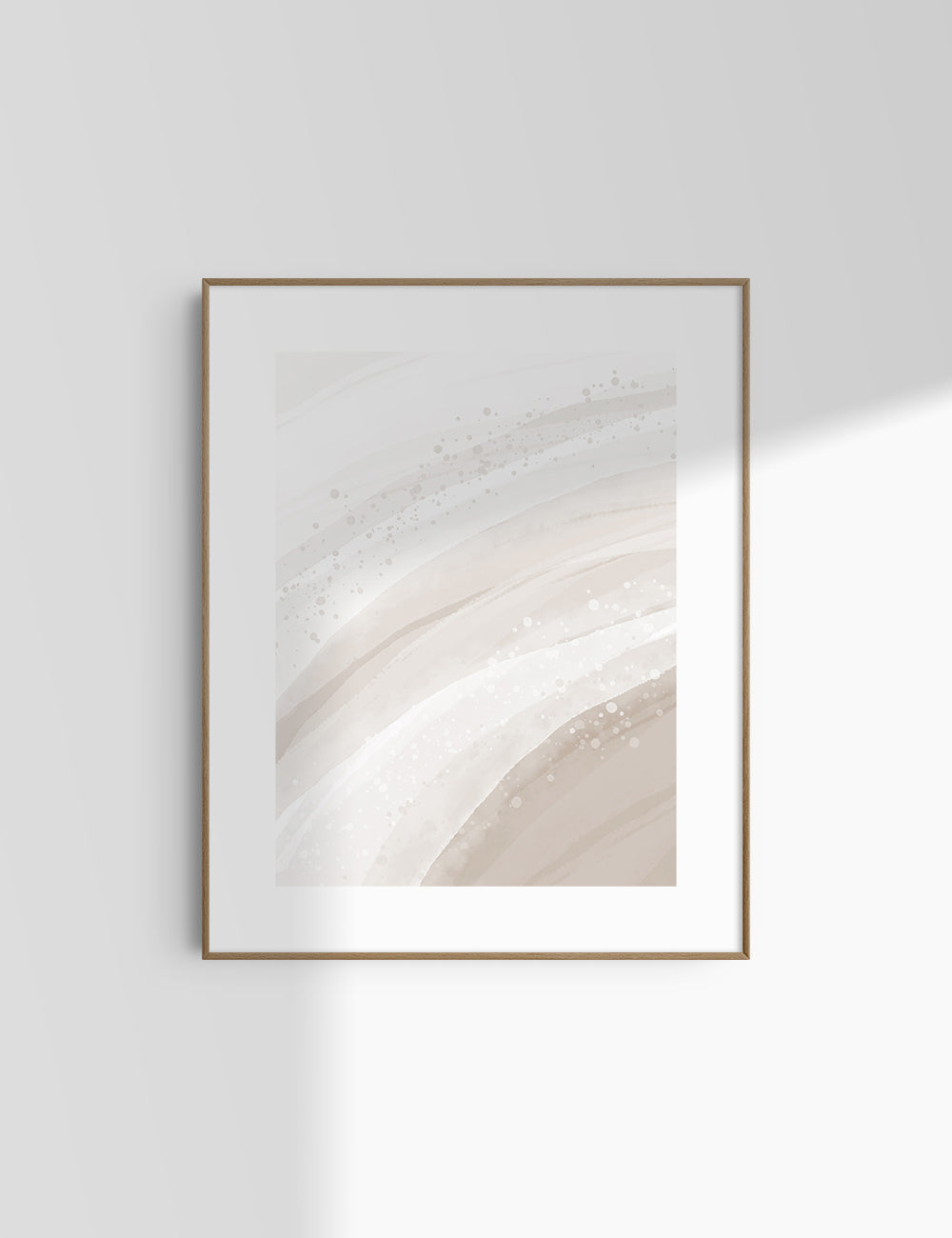 WATERCOLOR ABSTRACT. Beige Aesthetic. Abstract Watercolor Painting. Printable Wall Art. - PAPER MOON Art & Design