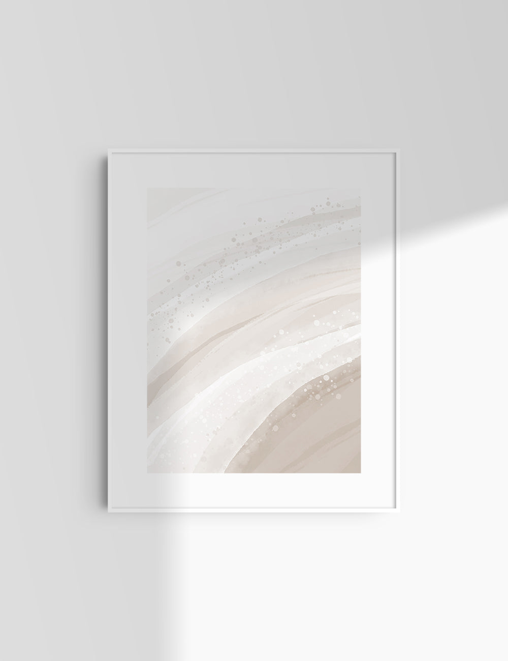 WATERCOLOR ABSTRACT. Beige Aesthetic. Abstract Watercolor Painting. Printable Wall Art. - PAPER MOON Art & Design