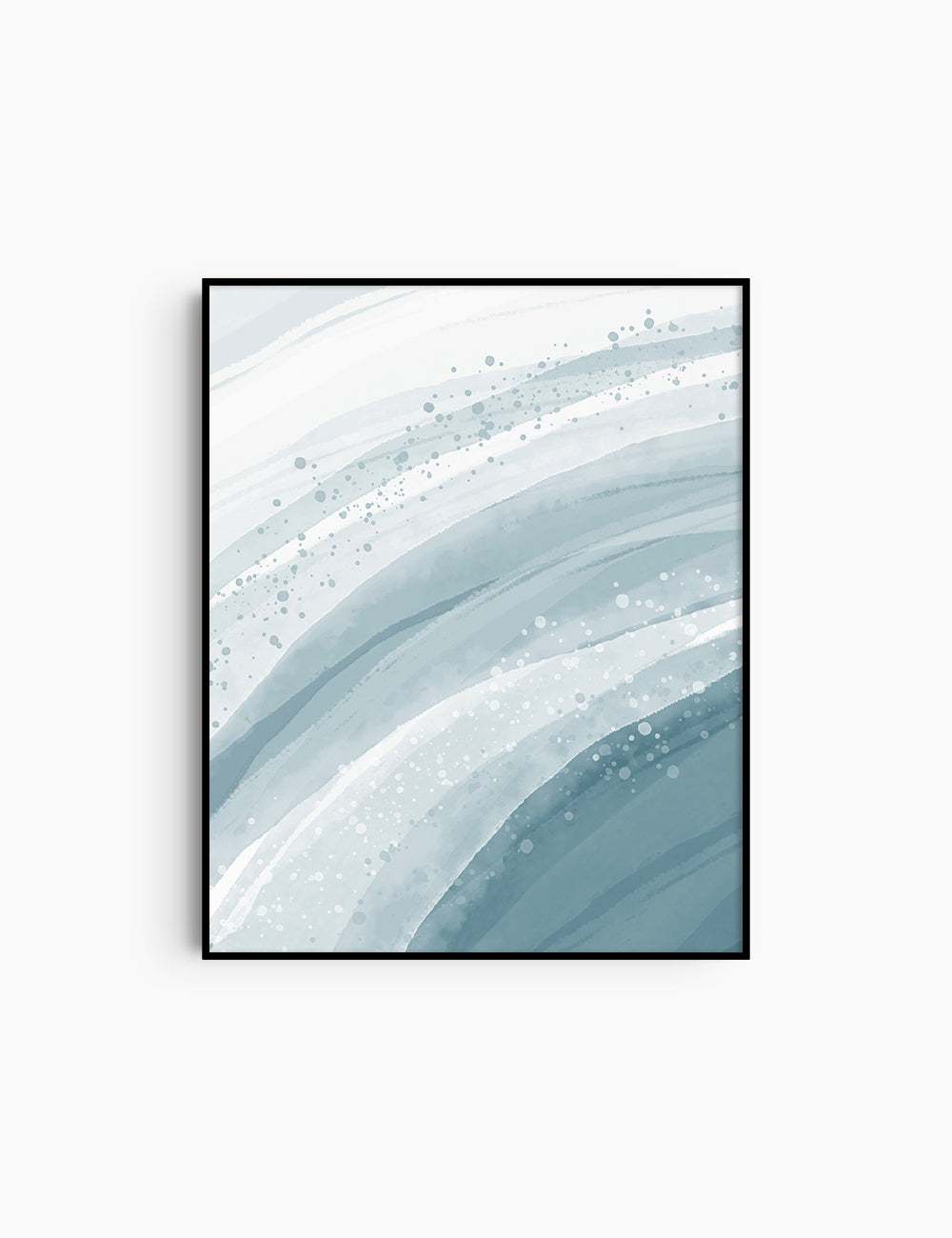 WATERCOLOR ABSTRACT. Blue Aesthetic. Abstract Watercolor Painting. Printable Wall Art. - PAPER MOON Art & Design