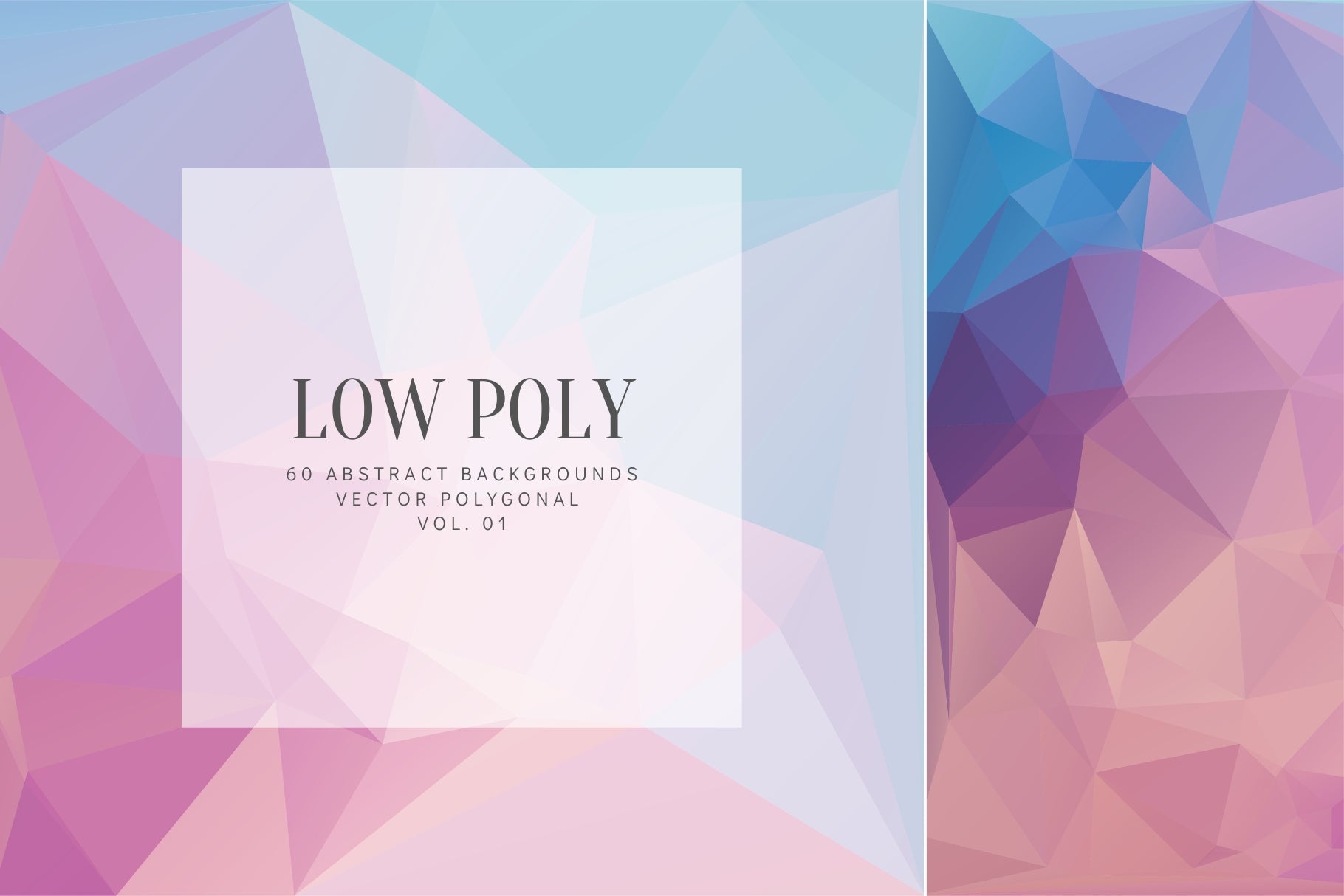 Abstract Polygonal Vector Backgrounds 01 Abstract Low Poly Backgrounds