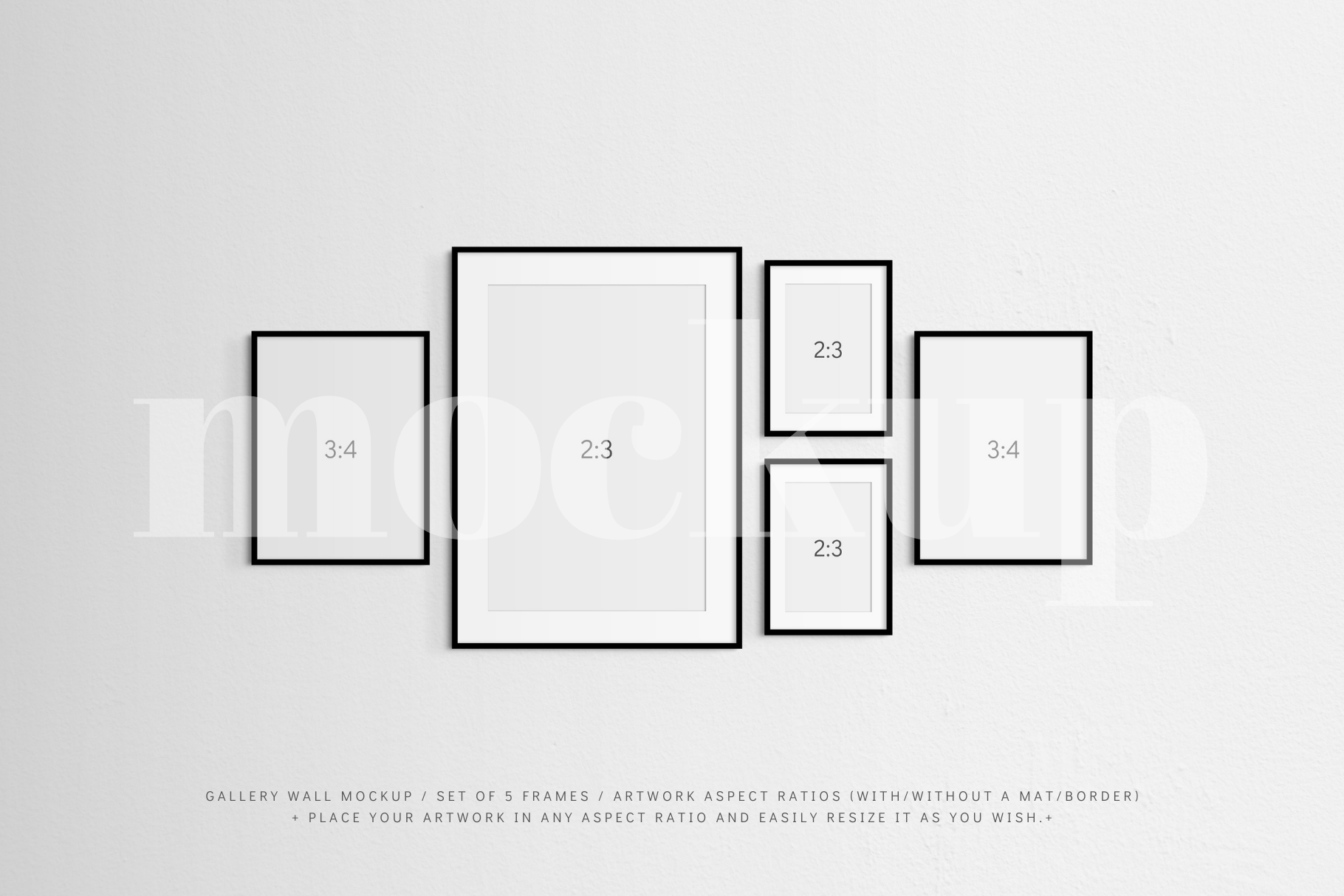 Gallery Wall Mockup 