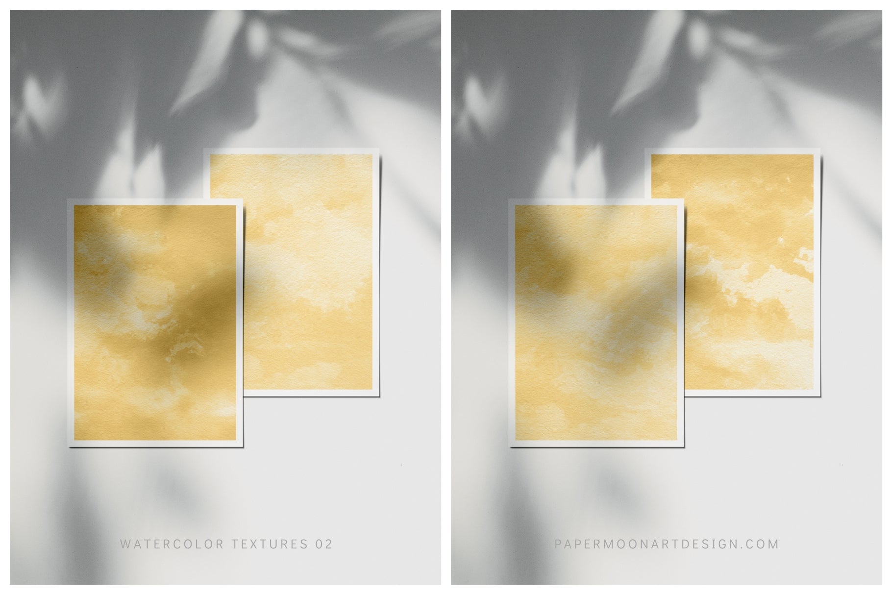 Watercolor Texture Backgrounds 02 Yellow Gold Watercolor Textures